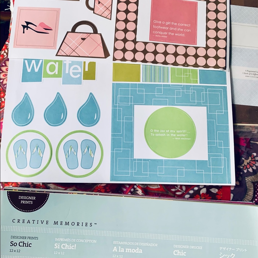 Scrapbooking bundle - Picture 2 of 12